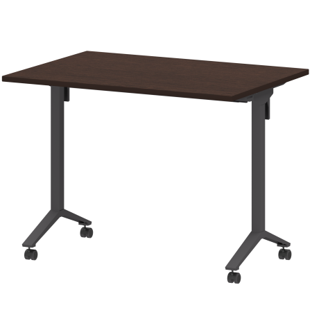 Стол мобильный складной Моби МБ22-100.70 1000x700x750 (Дуб венге/Антрацит)