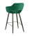 Стул барный Саймон велюр темно-зеленый (Стул барный Саймон темно-зеленый)