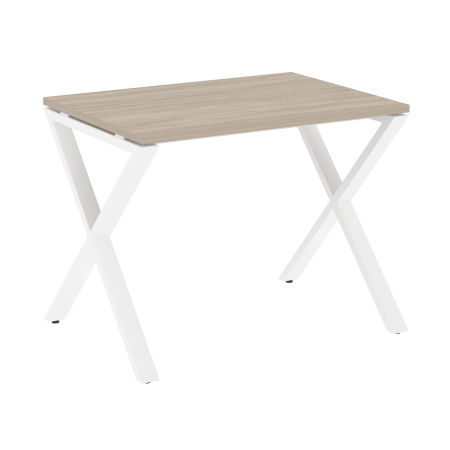 Стол рабочий VR.L-SRX-1.7 980x720x750 (Дуб Аттик/Белый металл)