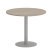 Стол круглый VR.SP-5-90.1 900x900x750 (Серый/Белый Металл)