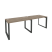Рабочая станция на О-образном м/к Onix O.MO-RS-2.2.7 2360x720x750 (Тиквуд Темный/Белый Металл)