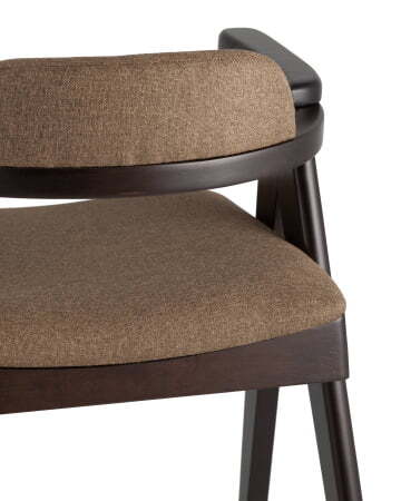 Стул обеденный OLAV кофейный 2 шт, (Стул кухонный OLAV кофейный)