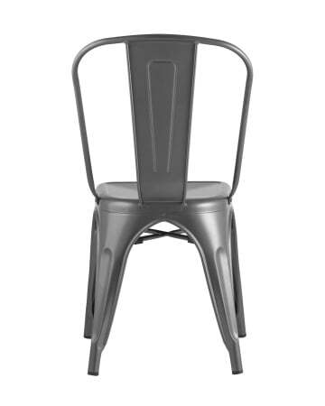 Стул TOLIX серебристый матовый (Стул Tolix серебристый, матовый)