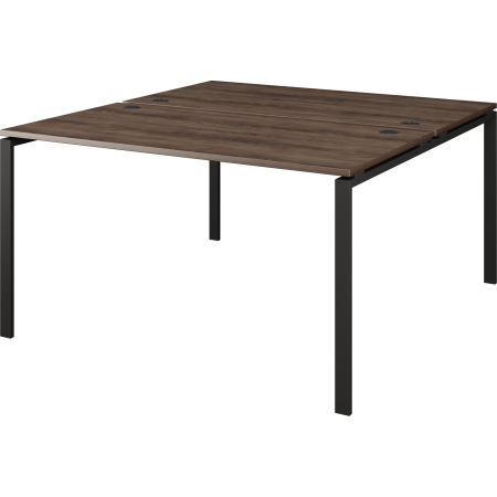 Бенч двойной на 2 рабочих места Арго-М АМБ-002 1200x1496x760 (Лагос/Антрацит)