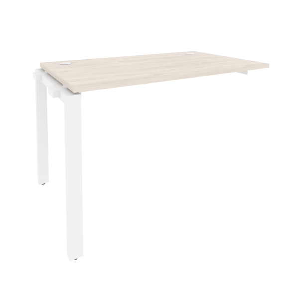 Наборный элемент рабочей станции на П-образном м/к Onix O.MP-1.NRS-2.7 1180x720x750 (Денвер Светлый/Белый Металл)