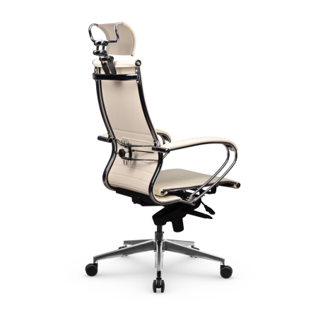 Кресло для руководителя Метта Samurai K-2.051 MPES (Молочный)