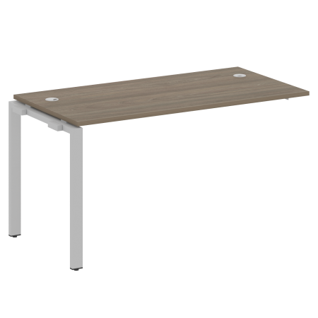 Проходной наборный элемент рабочей станции Metal System Style БП.ПРС-СП-1.3 1400x720x750 (Вяз/Серый металл)