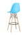 Стул DSW барный бирюзовый (Стул барный DSW бирюзовый)