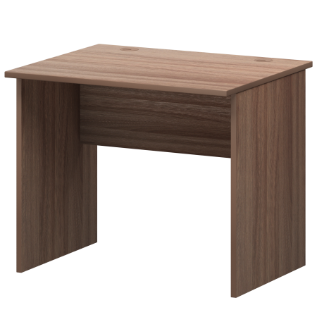 Стол с левым и правым кабель каналом Арго А-001.К 900x730x600 (Темный шимо)