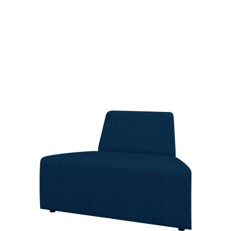 Диван Оригами. Модуль 1-местный внешний. (Модуль 1-местный внешний velvet_lux_29)