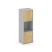 Стеллаж Locker Plus LK.K-001 408x350x1203 (Дуб Аризона)