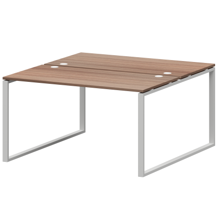 Бенч двойной на 2 рабочих места Арго-М АМБ.О-005.60 1800x1236x760 (Темный шимо/Белый)