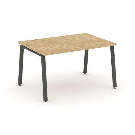 Стол переговорный SN-6A.SPRG-001.3 (980х980х750) (Тиквуд Светлый/Металл Антрацит)