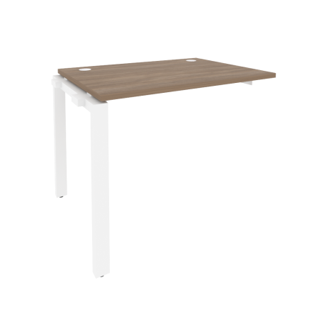 Наборный элемент рабочей станции на П-образном м/к Onix O.MP-1.NRS-1.7 980x720x750 (Дуб Аризона/Белый Металл)