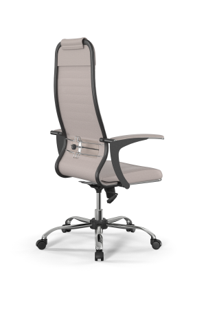 Кресло для руководителя Метта Sit 10 B1-117U - Extra /Um02/Wm12/U0mL-b(M09.B21.G20.W01) (Светло-бежевый)