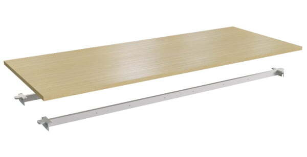 Столешница одинарная 180 Steel 11180 1800x700x25 (Дуб светлый)