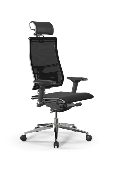 Кресло для руководителя Метта Y 3DE B2-5D - YM93 /Kc00/Nc00/D04P/H2cL-3D(M26.B32.G25.W03) (Черный)