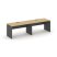 Рабочая станция 1 сторонняя SN-D.ORS-024 (3160х800х750) (Тиквуд Светлый/Антрацит)