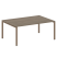 Переговорный стол 1 столешница Metal System Style БП.ПРГ-1.5 1800x1235x750 (Дуб Наварра/Серый металл)