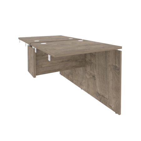 Стол-приставка двойной к опорным элементам Onix O.D.SPR-0.7 780x1475x750 (Тиквуд Темный)