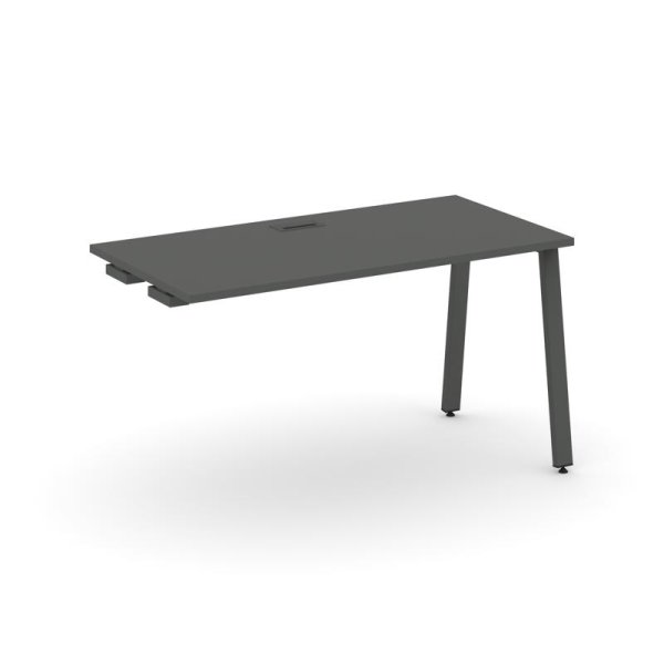 Стол-приставка к опорным элементам SN-6A.OPRS-024 (1580х800х750) (Антрацит/Металл Антрацит)
