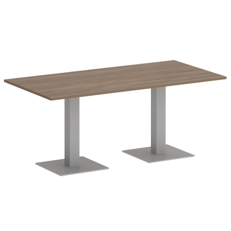 Стол прямоугольный VR.SP-5-180.2 1800x900x750 (Дуб Аризона/Серый Металл)