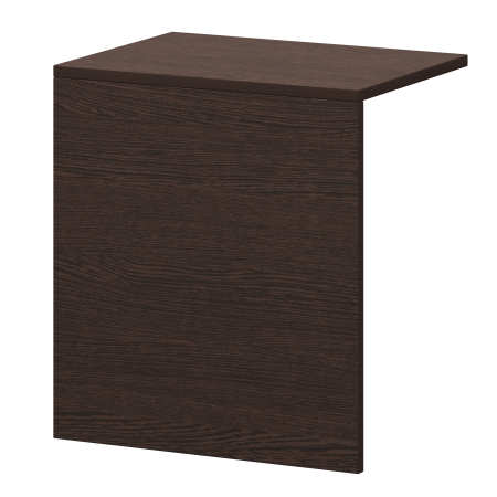 Накладка для стойки Ресепшн А-651 510x380x560 (Дуб венге)