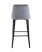 Стул барный Диего велюр серый (Стул барный Диего серый)