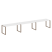 Рабочая станция Metal System Style БО.СМ-3.4 4800x720x750 (Дуб Наварра/Серый металл)