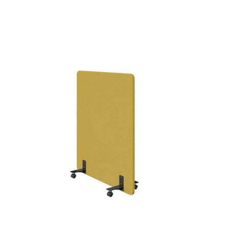 Муви. Мобильная перегородка 120х140. (Мобильная перегородка 120х140 sweet_yellow)