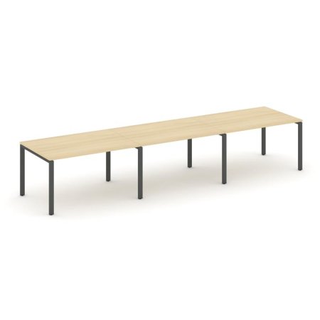 Стол переговорный SN-6P.SPRG-024.3 (4740х980х750) (Акация Лорка/Металл Антрацит)