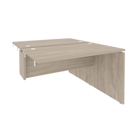 Стол-приставка двойной к опорным элементам Onix O.D.SPR-2.7 1180x1475x750 (Дуб Аттик)