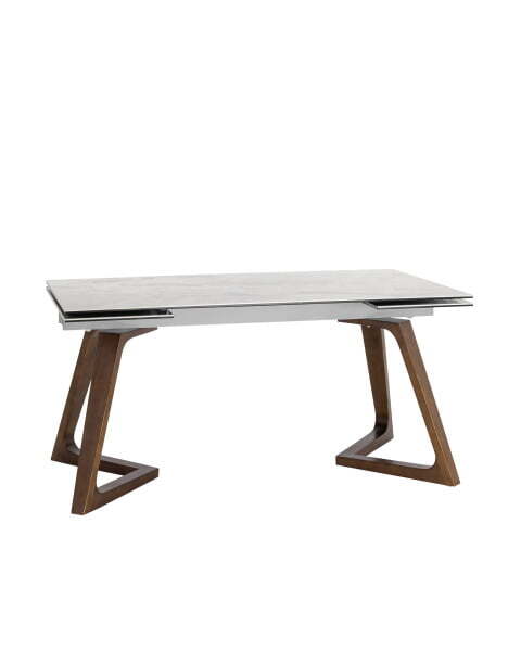 Стол обеденный Артизан раскладной 160-240*90 керамика (Стол обеденный Артизан серый)