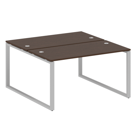 Рабочая станция Metal System Style БО.РАС-СП-2.3 1400x1475x750 (Венге Цаво/Серый металл)