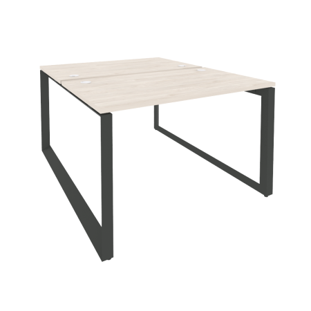 Рабочая станция на О-образном м/к Onix O.MO-D.RS-2.2.7 1180x1475x750 (Денвер Светлый/Черный металл)