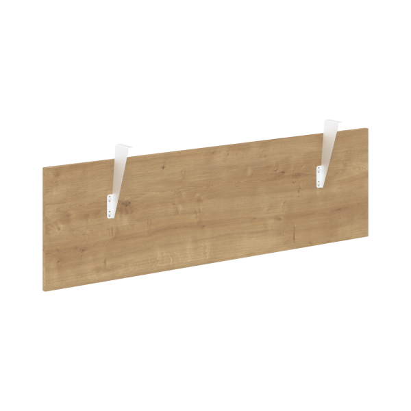 Фронтальная панель Forta FDST 1340 1380x404x18 (Дуб Гамильтон/Белый премиум)