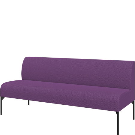 Диван Бридж. Модуль 3-местный. (Модуль 3-местный sweet_rose_violet)