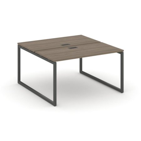 Рабочая станция 2-х сторонняя SN-4O.DRS-021 (980х1632х750) (Вяз Благородный/Металл Антрацит)