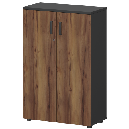 Шкаф Смарт СМШ-38Д Тип1 792x380x1214 (Графит/Таксония)
