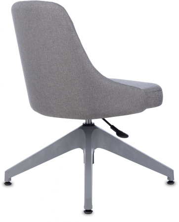 Кресло CH-340GLZ серый 38-404 крестов.4-луч. пластик пластик серый (Серый)