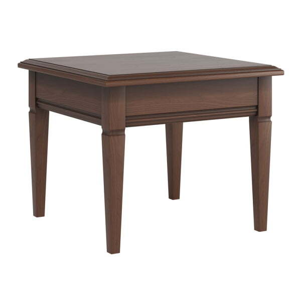 Стол кофейный OXD292606 600x600x500 (Тёмный орех)