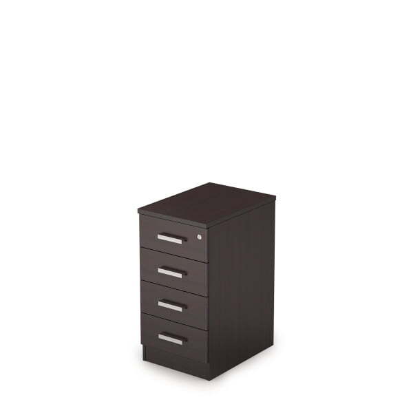 2Т.002.2 Тумба приставная с топом 394x550x750 (Венге)