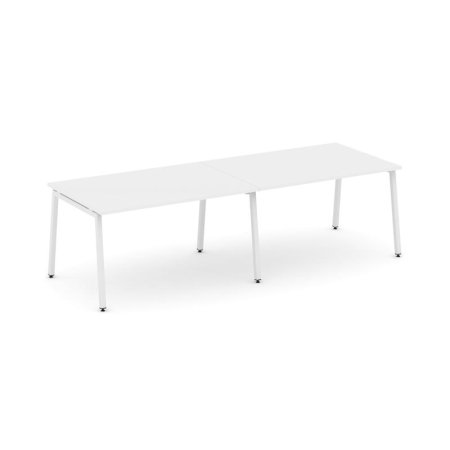 Стол переговорный SN-4A.SPRG-014.3 (3160х980х750) (Белый/Металл Белый)