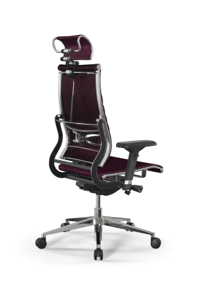 Кресло для руководителя Метта Y 2DM B2-12D - GoyaLE /Kc31/Nc31/D04P/H2cV-3D(M26.B32.G25.W03) (Фиолетовый)