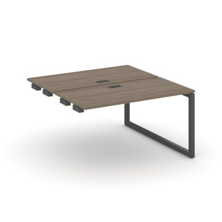 Стол-приставка к опорным элементам SN-5O.DPRS-024 (1580х1632х750) (Вяз Благородный/Металл Антрацит)