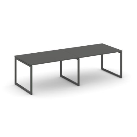 Стол переговорный SN-4O.SPRG-013.3 (2760х980х750) (Антрацит/Металл Антрацит)