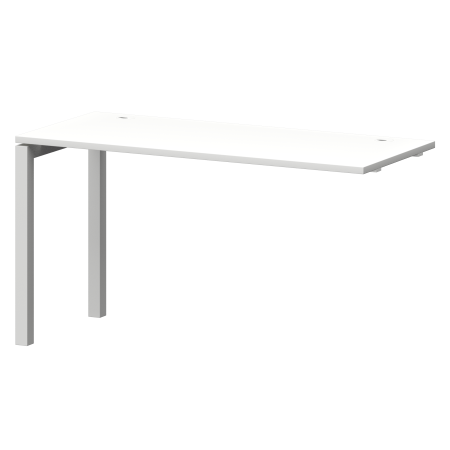 Модуль линейный на металлокаркасе Смарт СМС25-П-14К.60Э.Пр50 1400x600x750 (Белый/Белый)