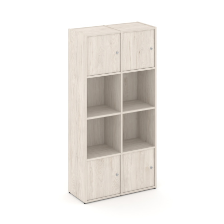 Стеллаж Locker Plus LK.K-005 798x350x1593 (Денвер Светлый |)