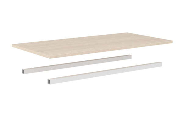 Столешница одинарная Target TAR202 1402x700x25 (RovereБелый)