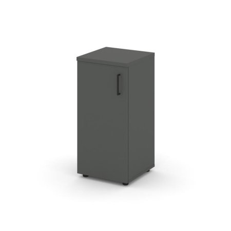 Шкаф низкий узкий SN.STU.E-301(L) (400х400х833) (Антрацит)